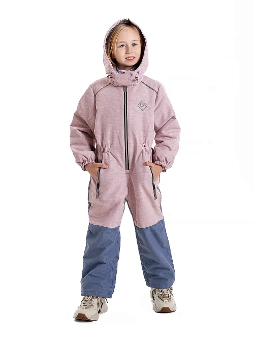 МД-756/3 Комбинезон для девочки МЕЛАНЖ