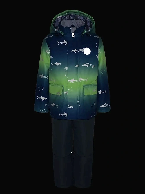 КД-671/1 Куртка для мальчика АКУЛЫ СВ