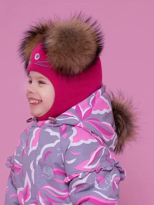 ШД-6541/2 Шапка-шлем для девочки