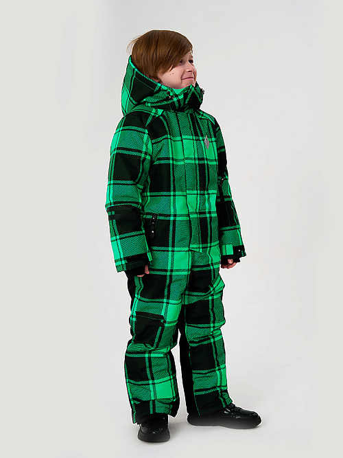 МД-822/2 Лыжный комбинезон для мальчика КЛЕТКА