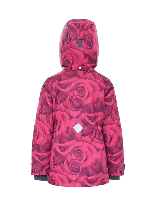 КД-686/4 Куртка для девочки РОЗЫ