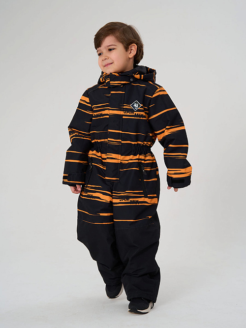 МД-818/1 Комбинезон зимний для мальчика ПОЛОСА