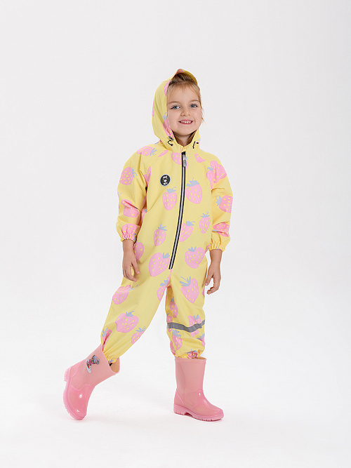 ДНД-07/33 Комбинезон непромокайка для девочек