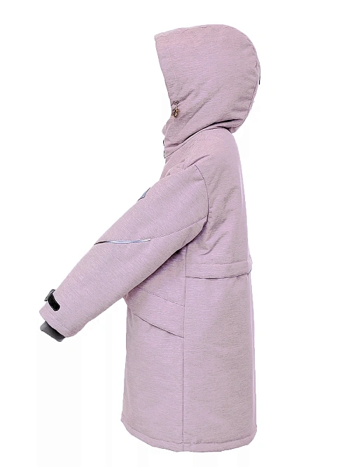 МД-785/2 Парка для девочки МЕЛАНЖ