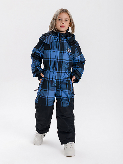 МД-7600/1 Комбинезон для мальчика КЛЕТКА 