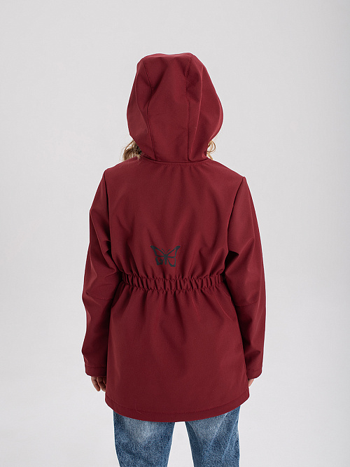 МД-300/1 Ветровка для девочки СОФТШЕЛЛ