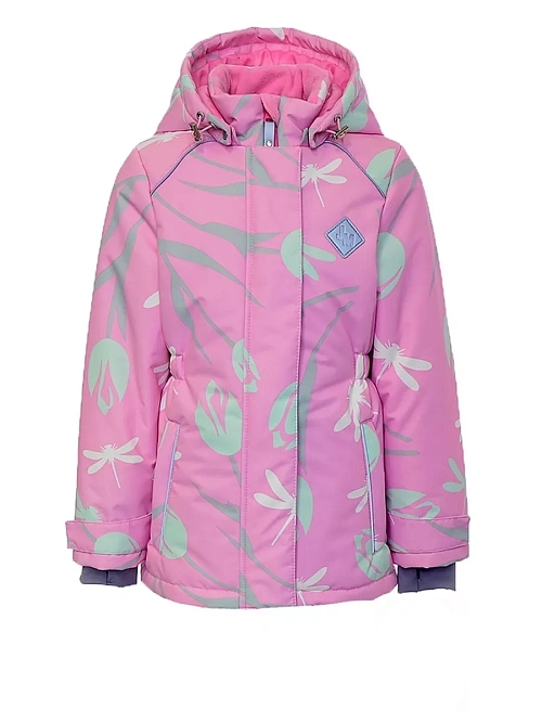 КД-769/2 Куртка для девочки ТЮЛЬПАНЫ