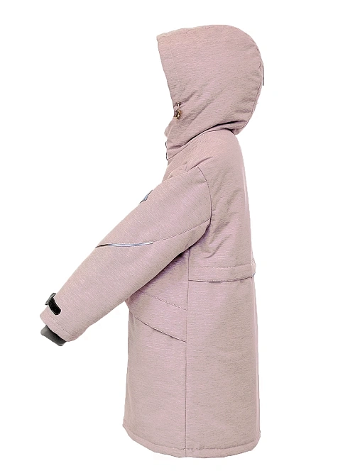 МД-785/3 Парка для девочки МЕЛАНЖ