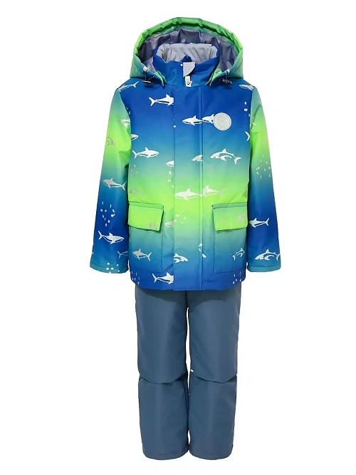 КД-671/1 Куртка для мальчика АКУЛЫ СВ