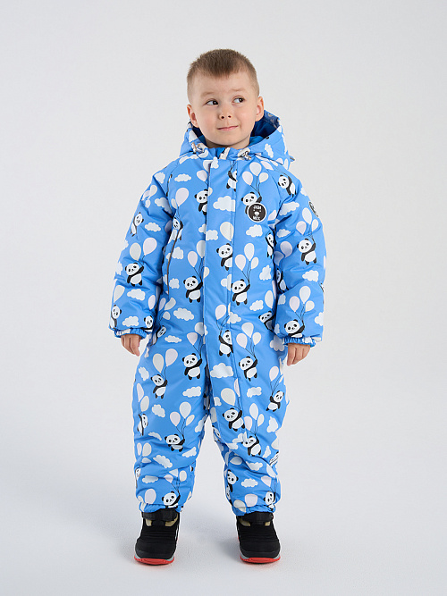 МД-6890/4 Комбинезон зимний для мальчика ПАНДА