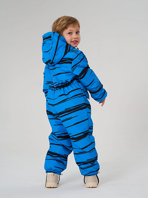 МД-7260/4 Комбинезон зимний для мальчика ПОЛОСА
