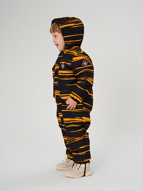 МД-7260/2 Комбинезон зимний для мальчика ПОЛОСА