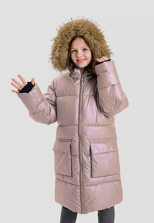 МД-7451/4 Пуховик для девочки 