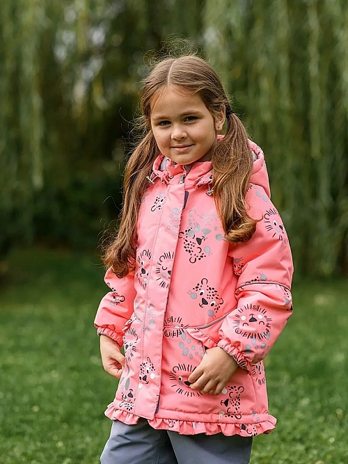 КД-666/2 Куртка для девочки САФАРИ