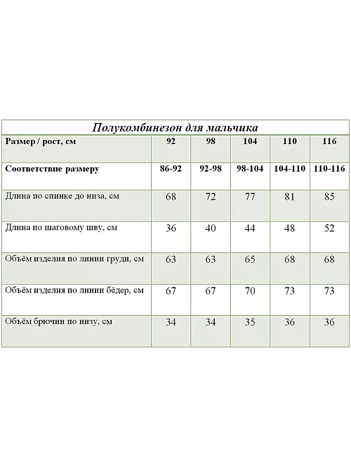 БД-766/1 Брюки для мальчика
