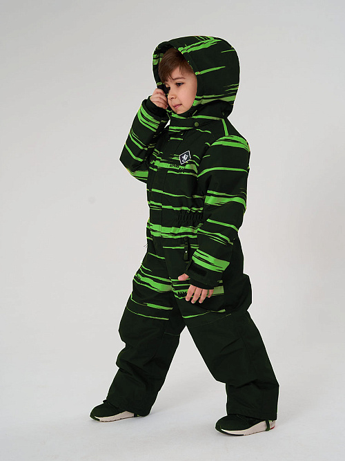МД-818/3 Комбинезон зимний для мальчика ПОЛОСА