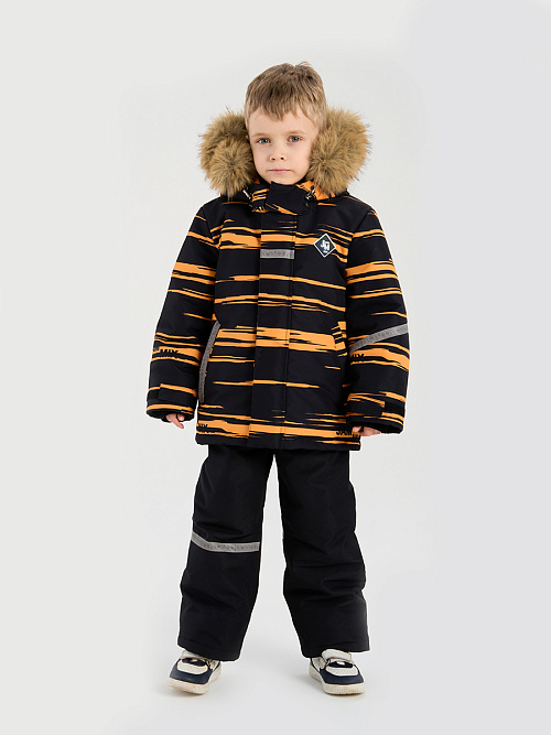 МД-824/2 Комплект для мальчика зимний ПОЛОСА