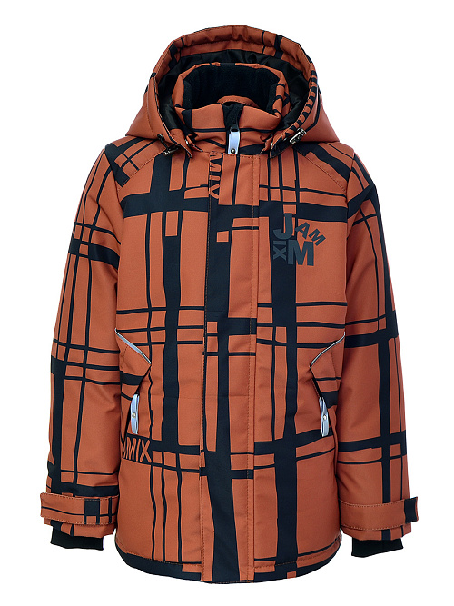 КД-768/3 Куртка для мальчика КЛЕТКА