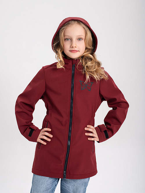 МД-300/1 Ветровка для девочки СОФТШЕЛЛ