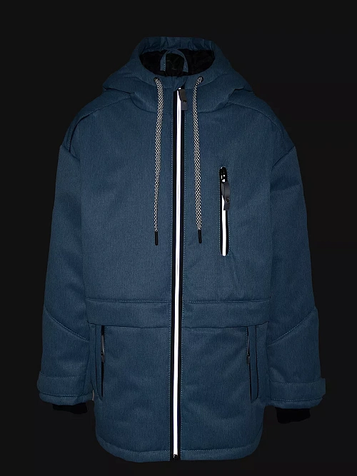 МД-782/2 Парка для мальчика МЕЛАНЖ