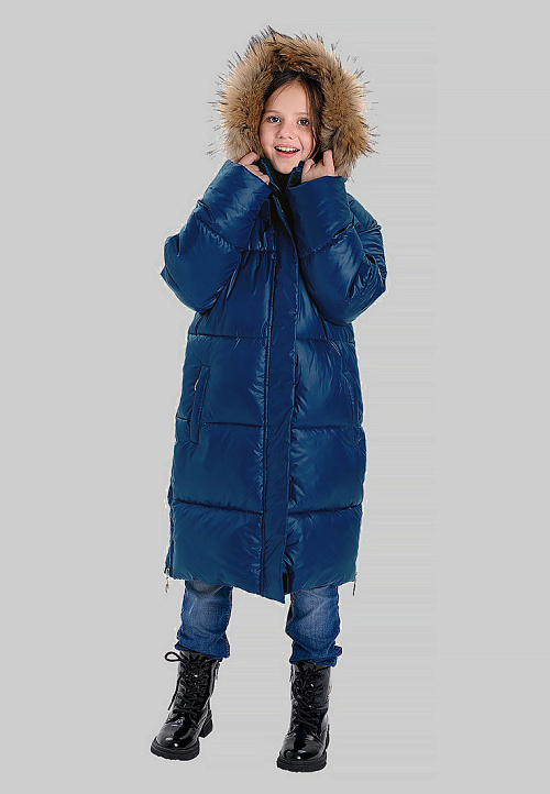МД-7450/4 Пуховик для девочки 