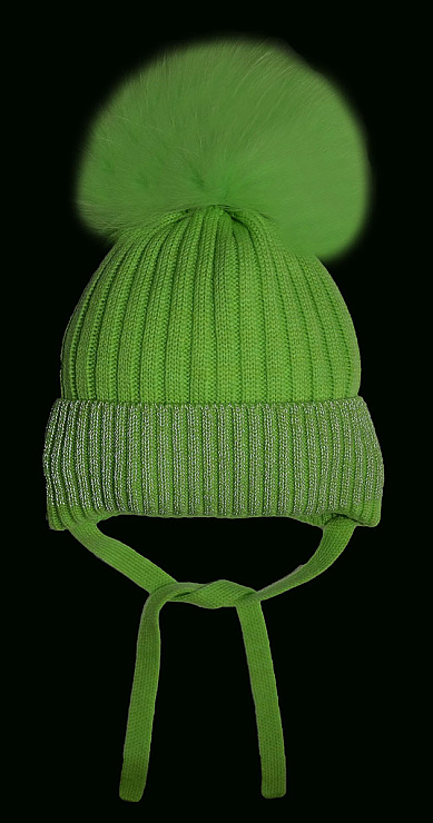 Ш-45/1 Шапка для мальчика с завязками СВ