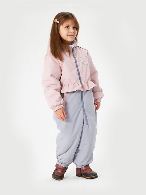 МД-825/3 Демисезонный комбинезон для девочки