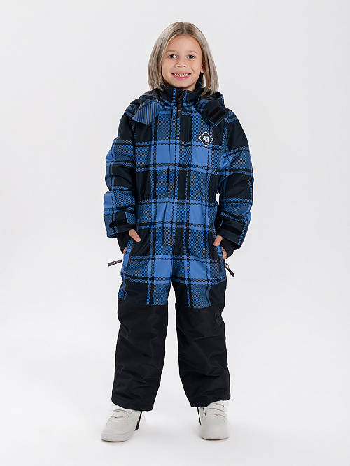 МД-7600/1 Комбинезон для мальчика КЛЕТКА 