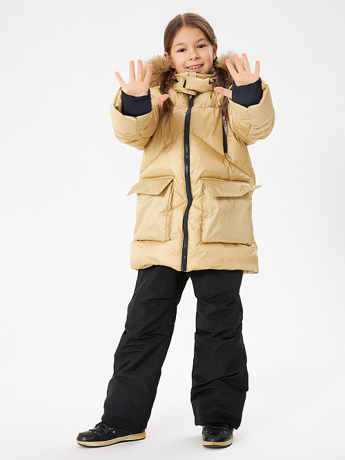 МД-7461/13 Пуховик для девочки