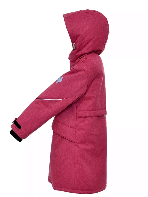 МД-785/5 Парка для девочки МЕЛАНЖ