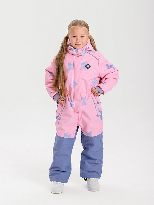МД-7610/3 Комбинезон зимний для девочки