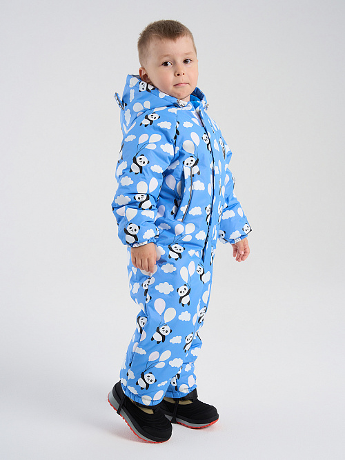 МД-6890/4 Комбинезон зимний для мальчика ПАНДА