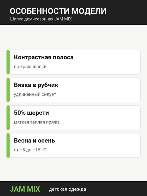 Ш-1021/2 Шапка для мальчика ПОЛОСА