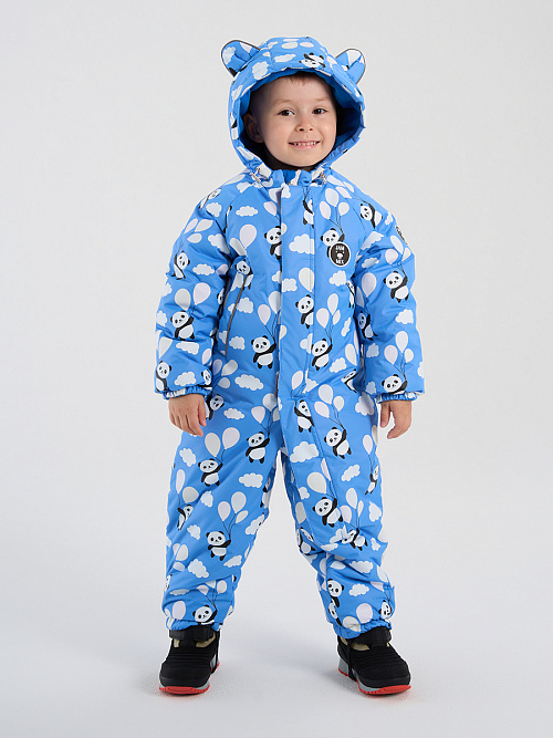 МД-6890/4 Комбинезон зимний для мальчика ПАНДА