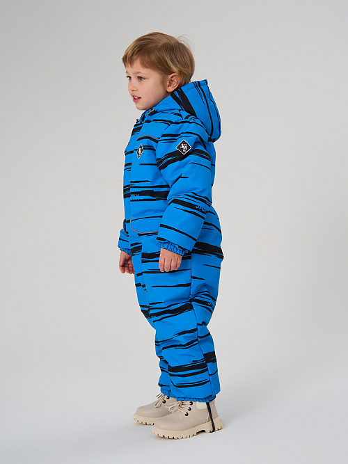 МД-7260/4 Комбинезон зимний для мальчика ПОЛОСА
