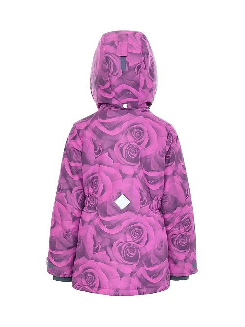 КД-686/6 Куртка для девочки РОЗЫ