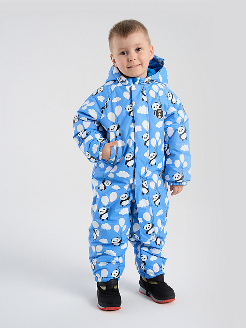 МД-6890/4 Комбинезон зимний для мальчика ПАНДА