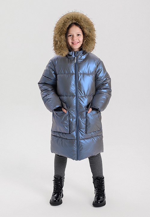 МД-7451/5 Пуховик для девочки 