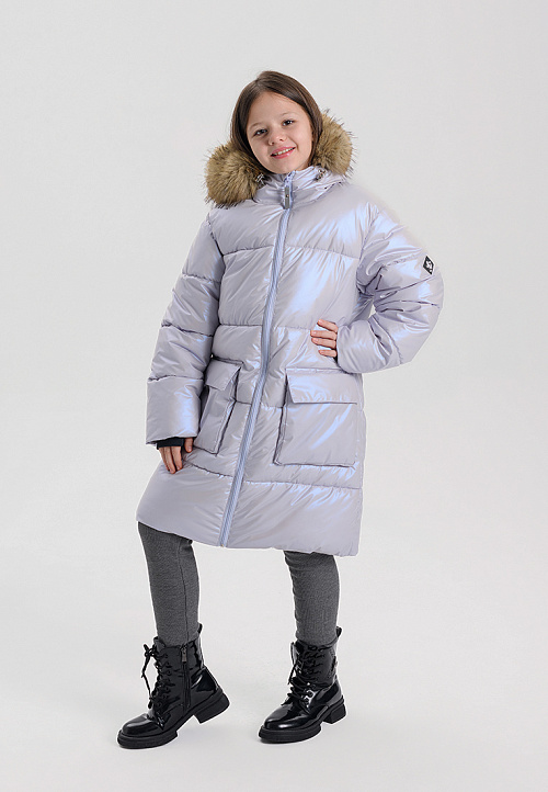 МД-7451/1 Пуховик для девочки 
