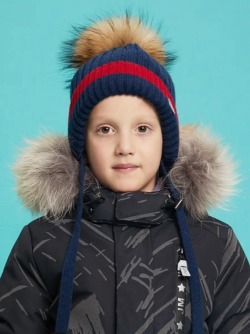 ШД-1028/2 Шапка зимняя для мальчика