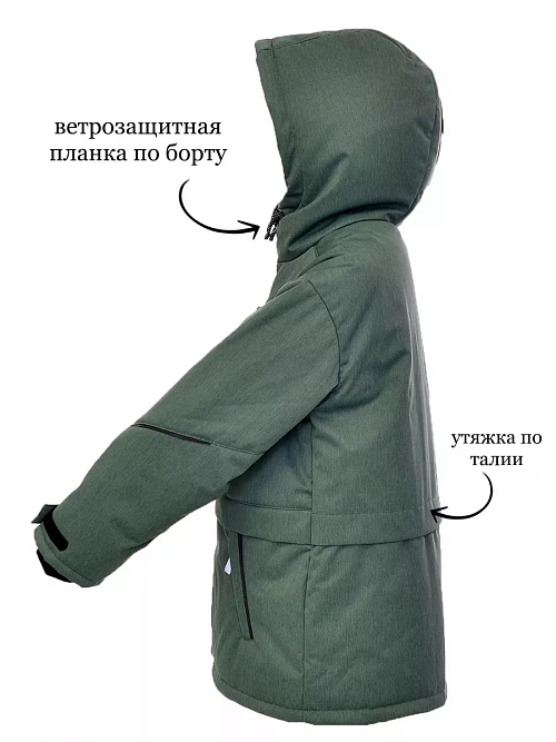 МД-782/1 Парка для мальчика МЕЛАНЖ