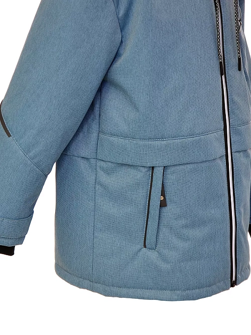 МД-782/2 Парка для мальчика МЕЛАНЖ