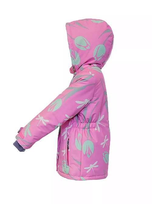 КД-769/2 Куртка для девочки ТЮЛЬПАНЫ