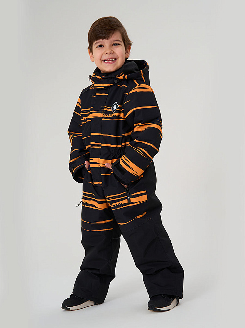 МД-818/1 Комбинезон зимний для мальчика ПОЛОСА