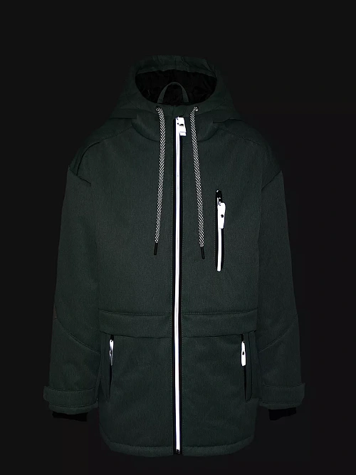 МД-782/1 Парка для мальчика МЕЛАНЖ